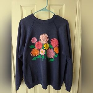 Vintage Floral Sweatshirt